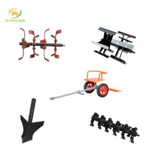 2025 New tự động cưỡi điện weeder máy chuyên nghiệp Xăng Powered với ROTARY làm đất và cắt cỏ chức năng - Product Image 5