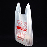 Sacs de rangement en plastique PE pour supermarché, impression en héliogravure, multi-usages, emballage de remerciement