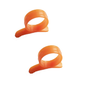 Orange Peeler Snail Ring Fruit Opener Plastic 3 Pieces For Citrus Fruits - Product Image 5