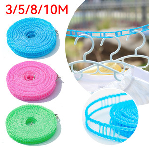 Tendedero Antideslizante 3M para Exteriores, Tendedero Retráctil Resistente al Viento, Cuerda para Tender Ropa, Herramientas para Secar Ropa en Campamentos - Product Image 3