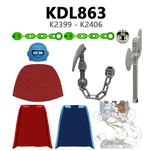 KDL863 Lobo Metamorpho Green Lantern <span class=keywords><strong>Robot</strong></span> Butler Ruthye Marye Knoll Mister Terrific Super Heroes Mini Building Blocks Jouets pour Enfants - Product Image 1