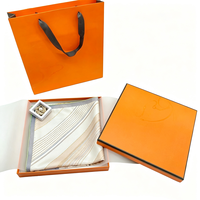 Écharpe en twill de soie, impression personnalisée, 100% soie de mûrier, écharpes en soie, usine OEM, vente en gros, marques privées de luxe, commandes en gros, B2B OEM