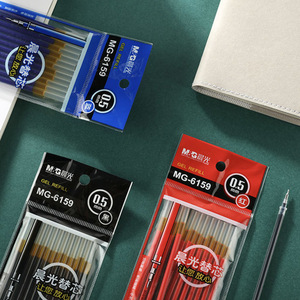 Recambio de bolígrafo de gel M&G MG-6159, 0,5 mm, negro, rojo, azul, para escritura en la oficina y la escuela - Product Image 1
