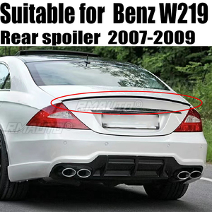สปอยเลอร์หลังคาท้ายรถยนต์ KLSHIRU W219 สำหรับ Mercedes Benz W219 Sedan คาร์บอนไฟเบอร์ รุ่น A ปี 2007-2009 - Product Image 2