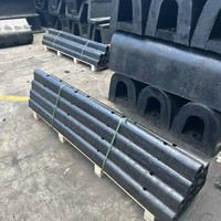 JINCHENG Pare-battage marin en caoutchouc naturel de type D solide, faible force de réaction, haute performance