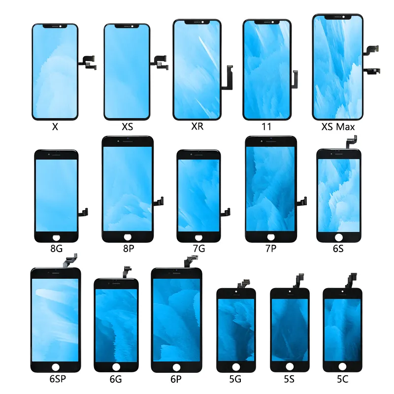 Высококачественный светодиодный экран для iphone 3gs для iphone 11, сменный ЖК-экран для iphone, замена зубцов