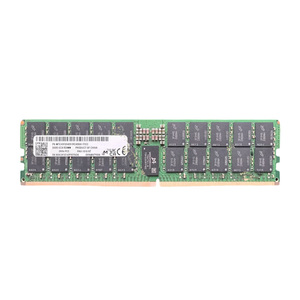 Micron DDR5 Desktop <strong>Memory</strong> Stick, Small Green Module, High Quality Adie M-Series Chips, MTC40F204WS1RC64BC1 6400MHz 96GB - Product Image 1