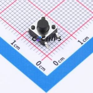TS110416055 Tactile Switch SMD-4P,6x6mm Switch Single Pole Single Throw Round Button 1.6N 5.5mm - Product Image 1