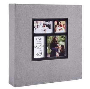 2025 bán buôn tùy chỉnh công suất lớn Album ảnh Linen Album ảnh gia đình <span class=keywords><strong>4x6</strong></span> tự dính Khung Ảnh Album phụ kiện - Product Image 3