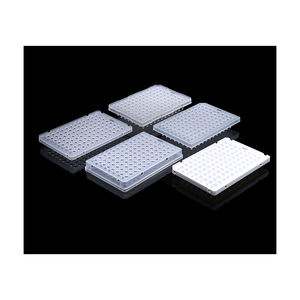 แผ่น <span class=keywords><strong>PCR</strong></span> <span class=keywords><strong>96</strong></span>บ่อใสขนาด0.2มล. บ่อน้ำที่ไม่มีกระโปรงอุปกรณ์ห้องปฏิบัติการ - Product Image 6