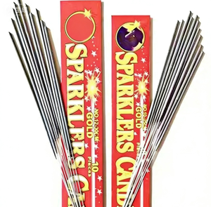 ดอกไม้ไฟแบบแท่งลวดเหล็ก Pyro Flame ขนาด 10 นิ้ว สำหรับงานวันเกิดและโอกาสต่างๆ ขายส่ง - Product Image 4