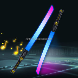 <span class=keywords><strong>Sabre</strong></span> <span class=keywords><strong>laser</strong></span> sonore pour enfants 2 en 1 jouets lumineux épées clignotantes à led ou <span class=keywords><strong>sabre</strong></span> à double lame - Product Image 4
