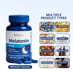 Cápsulas de Melatonina de 10 mg de Alta Potencia y Acción Rápida para Dormir, para Adultos, Sin Gluten, Aptas para Veganos, No Causan Hábito - Product Image 3