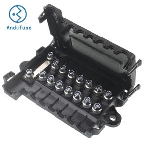 Portafusibles para Auto ANDU <span class=keywords><strong>110V</strong></span>, <span class=keywords><strong>Caja</strong></span> <span class=keywords><strong>de</strong></span> <span class=keywords><strong>Fusibles</strong></span> <span class=keywords><strong>de</strong></span> Alta Tensión Galvanizada, Fusible <span class=keywords><strong>de</strong></span> Cuchilla 12V, Fusible Solar ANM Mega para Mitsubishi - Product Image 1