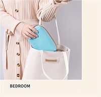Sac de rangement cosmétique imperméable couleur macaron pastel - Grande capacité, organiseur cosmétique en PU pour femmes, voyage et cadeau