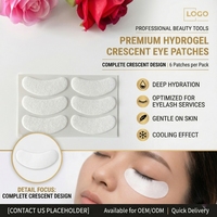 Patchs pour les yeux en tissu extensible à la vitamine C, marque privée, éclaircissants et hydratants pour les soins de spa