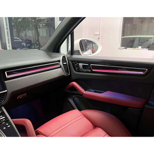 Kit de iluminación interior dinámica ambiental para puertas, modificación y actualización del interior del coche Cayenne, 2018-2023 - Product Image 4