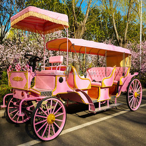 Voiture électrique de luxe royale européenne populaire pour le tourisme, chariot à chevaux de type calèche, véhicule de transport extérieur, à vendre - Product Image 4