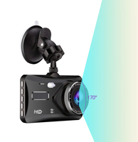 Caméra WIFI 1080P voiture 360 double caméra de tableau de bord avant et arrière pour voitures avec écran tactile IPS de 4 pouces caméra de tableau de bord