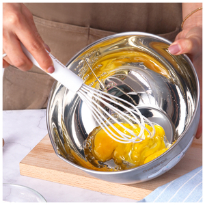 CHEFMADE CL5007 cuisine PP poignée en plastique antiadhésif manuel Silicone fil Ballon oeuf fouet pour la cuisson cuisson - Product Image 5
