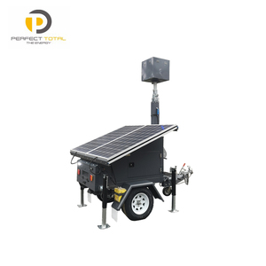 <b>Mobile</b> <b>Solar</b> Trailer with 8x200Ah Gel Batteries, 4 <b>Solar</b> <b>Panels</b> - Product Image 2