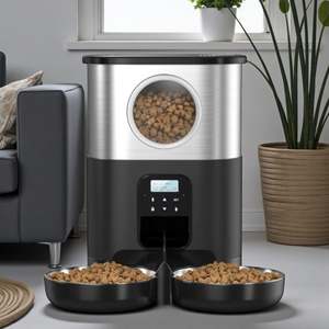 Comedero Automático para Mascotas, Duradero, Sólido, de 5L, Impermeable IPX5, de Plástico de Grado Alimenticio, para Perros Pequeños de Todas las Edades - Product Image 1