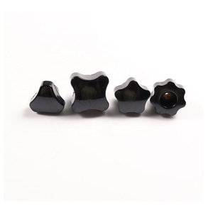 Perilla de plástico de baquelita de nailon M12 personalizada, perilla de sujeción de metal de siete lóbulos y 4 lóbulos - Product Image 6