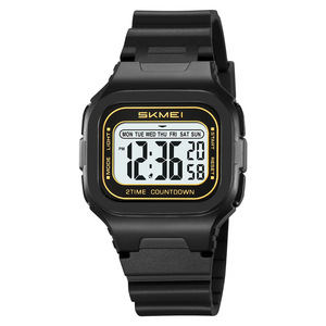 Skmei Digital Watch 10 Bar Waterproof Dual Time Tpu Strap Unisex Sport Watch - Product Image 5