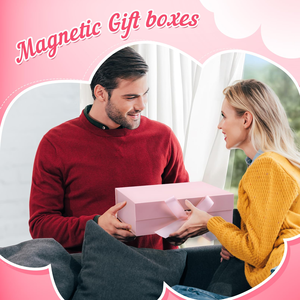 Big Logo Folding Collapsible <b>Cardboard</b> Baby Luxury Gift Packaging Rigid Magnetic Paper Boxes With Lid for Small Business - Product Image 4