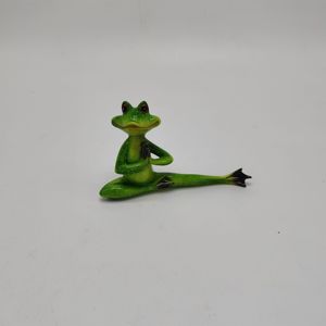 Statue miniature en résine peinte à la main, modèle artisanal, pot de fleurs miniature, ornement de jardin, micro-paysage, <span class=keywords><strong>figurine</strong></span> de coccinelle, de grenouille, de champignon - Product Image 1