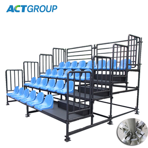 Tribuna Metálica Desmontable para Exteriores, Gradas con Asientos <span class=keywords><strong>de</strong></span> Material PP para Uso en Estadios - Product Image 5