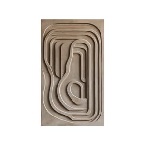 JZ Home Decor Technique Mixte Oeuvre Abstraite 3D Waibi Sibi Peinture <span class=keywords><strong>À</strong></span> La Main Sculpture Sur Bois Art Mural - Product Image 1