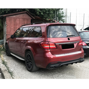 GLS63 AMG look bodykit pare-chocs avant arrière avec embouts passage de roue de calandre pour <span class=keywords><strong>Mercedes</strong></span> Benz <span class=keywords><strong>GLS</strong></span> CLASS X166 2016 2017 <span class=keywords><strong>2018</strong></span> 2019 - Product Image 5