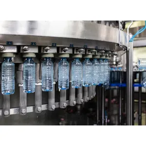 Harga Bagus 3 in 1 Monoblock mesin air botol peralatan air murni botol lini produksi air Mineral