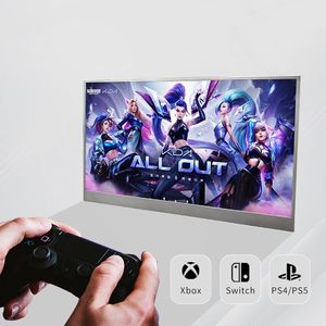 Mới nhất thiết kế máy tính xách tay màn hình 15.6 inch HD màn hình hiển thị bền loa chơi game máy tính xách tay màn hình - Product Image 5