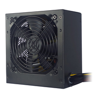 Fuente de Alimentación ATX de Alta Calidad de 500 Vatios con Entrada de Voltaje Amplio, 24 Pines 20+4 Pines para Computadoras de Escritorio, Fuentes de Alimentación en Stock