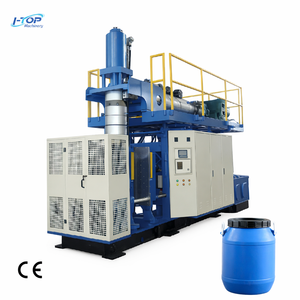 Machine de fabrication de barils en <span class=keywords><strong>plastique</strong></span> en promotion pour seaux et bidons HDPE de 20L/<span class=keywords><strong>50L</strong></span> avec machine de soufflage par extrusion à accumulateur - Product Image 1