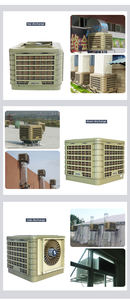 Refroidisseur <span class=keywords><strong>d</strong></span>'air évaporatif industriel JHCOOL 18000m3/h à onduleur pour atelier, usine, entrepôt - Product Image 6