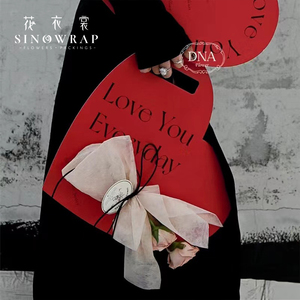 Sinowrap Lover Heart <strong>Flower</strong> Design Paper &amp; Paperboards Bag for <strong>Flower</strong> <strong>Box</strong> - Product Image 4