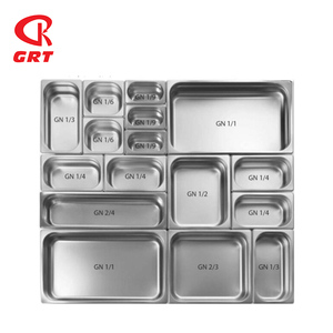 Khay Đựng Thức Ăn Bằng Thép Không Gỉ 1/4 Khay Chứa Thức Ăn Có Sẵn Mọi Kích Cỡ GN Pan - Product Image 5