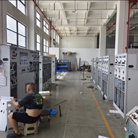 Unité de distribution annulaire isolée au gaz SF6 HXGN15-12 24kV 10kA triphasée intérieure pour projet de sous-station de distribution utilitaire