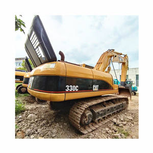 Excavadora de cadenas CAT 330 usada, eficiente, de 30 toneladas de peso operativo, para trabajos pesados, excavadora CAT 330D usada. - Product Image 4