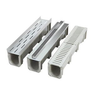 Tùy chỉnh bê tông chìm khuôn kênh cống rãnh Polymer bê tông máng xối cống nước mưa kênh sàn Grate - Product Image 5