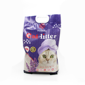 Arena para Gatos DongnaiPETS Ecológica y Desechable por el Inodoro, Hecha de Mazorca de Maíz, Paquete de 8 kg, Control de Olores, Aglutinación Rápida, 99% Libre de Polvo, Formas Mixtas, Gris y Blanco - Product Image 2