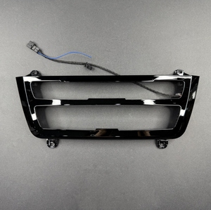 Cho BMW 3 Series 4 Series F30 F32 F32 F33 F34 F36 2 màu trung tâm giao diện điều khiển <span class=keywords><strong>AC</strong></span> Bảng điều khiển môi trường xung quanh ánh sáng đài phát thanh TRIM <span class=keywords><strong>LED</strong></span> bảng điều khiển ánh sáng - Product Image 4