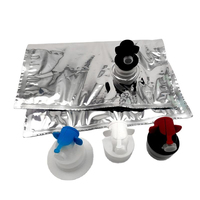 BIB 3L 5L Portable Jetable Boisson Bavoir Sac dans la Boîte Distributeur avec Vanne Papillon pour Eau Potable Vin Sac