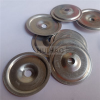 1-1/4" Galvanized Steel Washers Roofing Fasteners Used for Attaching Lath, Exterior Gypsum Sheathing, Plaster or Stucco