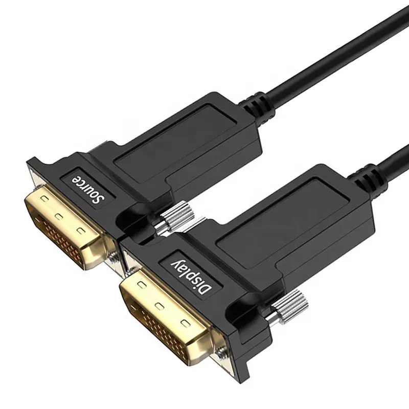 Fibra ótica DVI de 4K 60Hz 1080P 3D AOC ao homem de DVI ao cabo ótico ativo masculino 1M 1.5M 2M 3M 5M 10M 15M 20M 30M 50M 100M