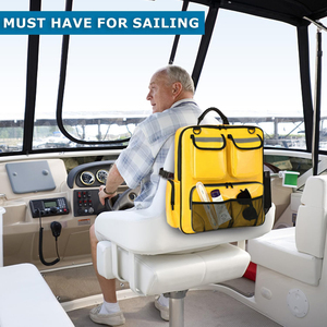 Organizador de Asiento de <span class=keywords><strong>Barco</strong></span>, Bolsa de Almacenamiento Colgante, Mochila para Traje de Baño, Accesorios de Navegación, Bolsa de Transporte Impermeable para Asiento Trasero de <span class=keywords><strong>Barco</strong></span> - Product Image 2