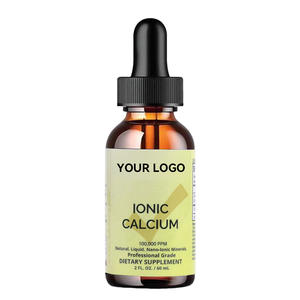 Gotas de Calcio Iónico Líquido Natural, Concentración de 100000 PPM, de Grado Profesional, Suplemento de Glaciar, 2 Onzas Fluidas, 60 ml - Product Image 1